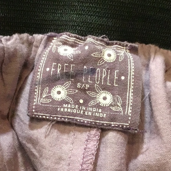 Lilac, free people, mini skirt, Preloved, 100% cotton size small - Picture 5 of 6